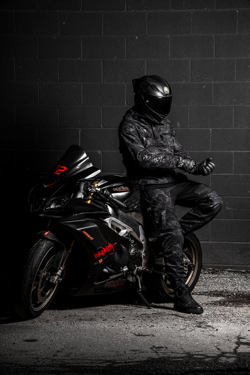 Ride Rich Unit 16 Armoured Motorcycle Joggers - Camo
